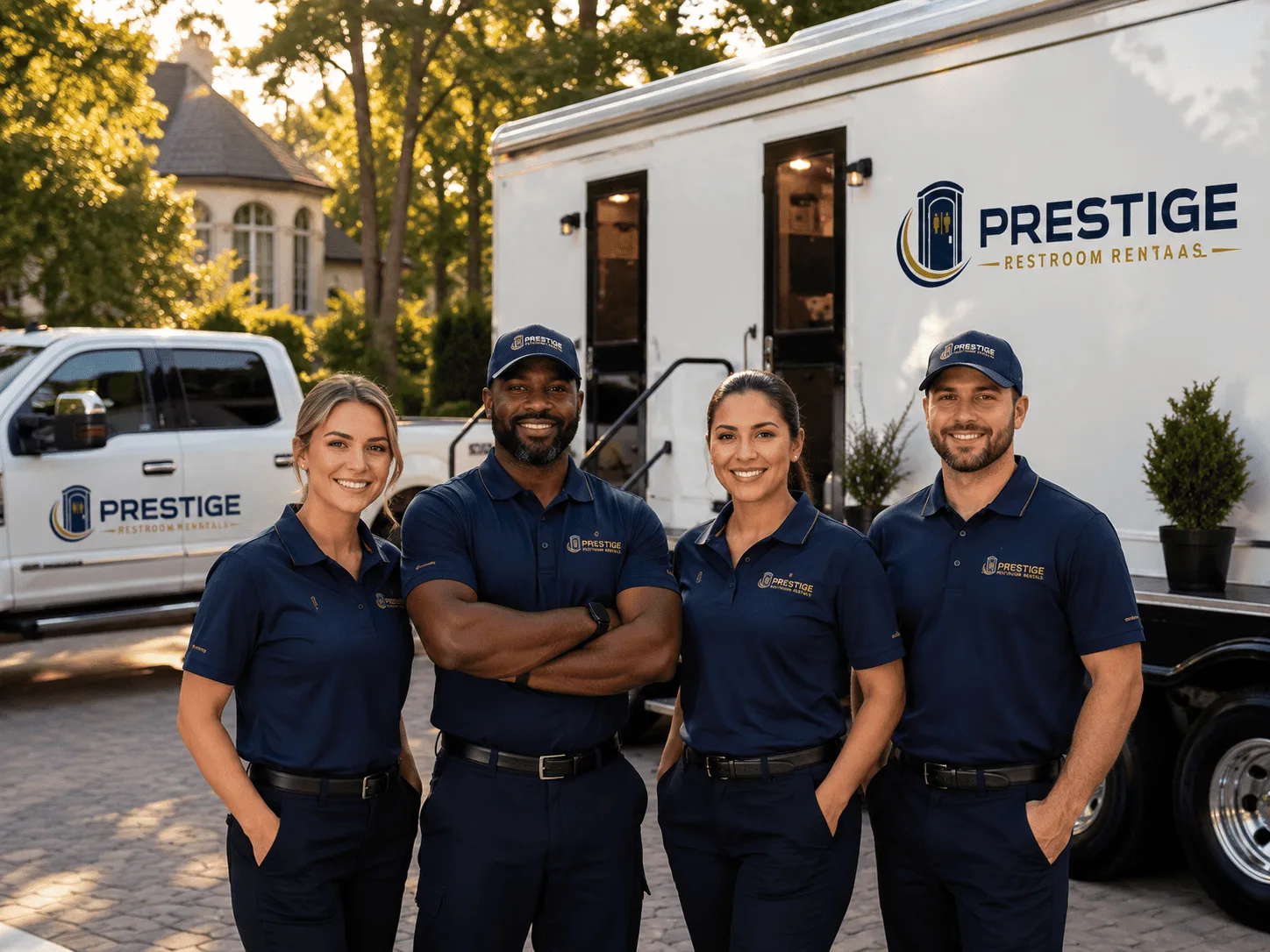 Trusted Luxury Portable Restrooms company in Durango, IA